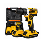 Neo Power 48V Cordless Power Drill Set – 2 Batteries, Charger & 28-Piece Tool Kit | Germany Technology