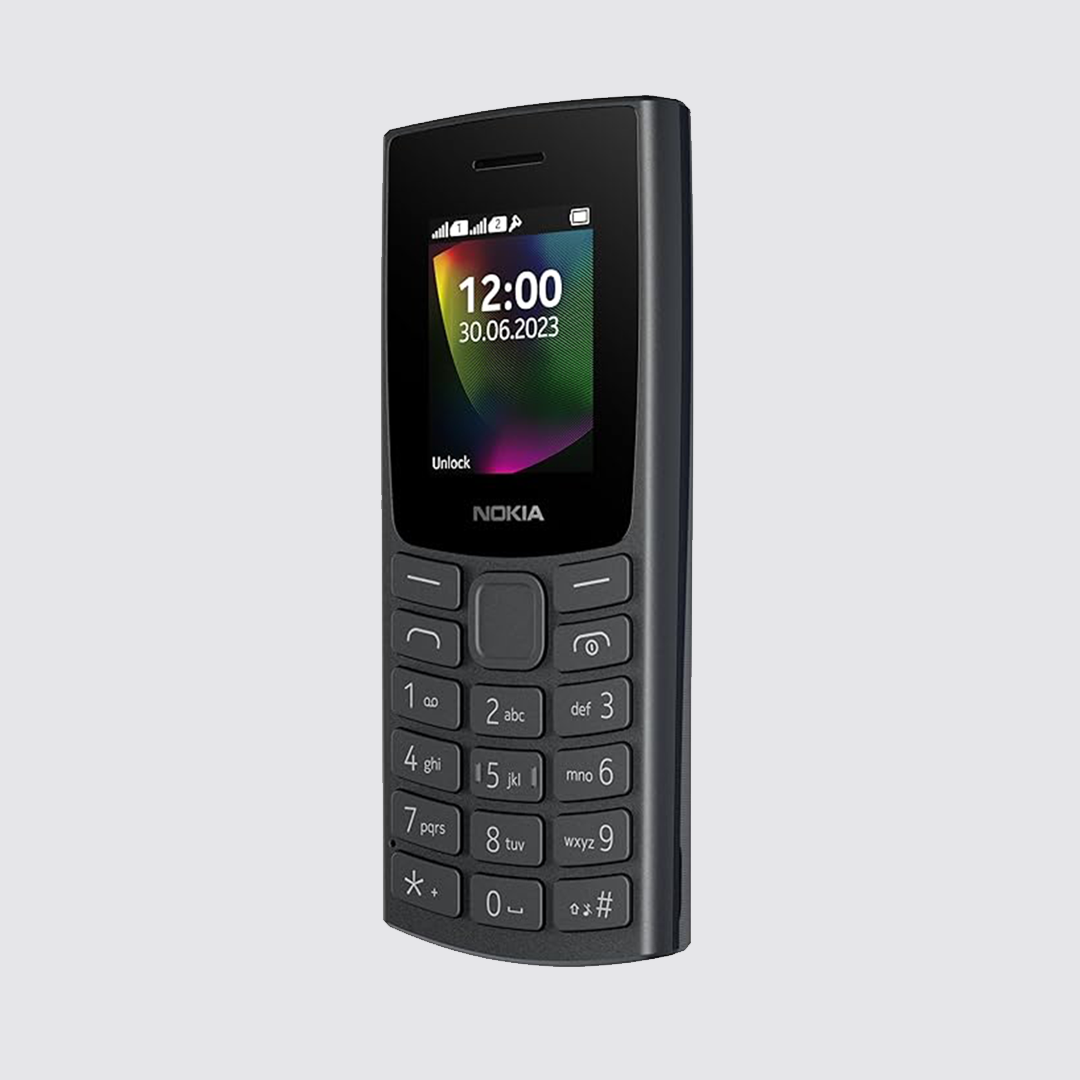 106 Single Sim, Keypad Phone with Built-in UPI Payments App, Long-Lasting Battery, Wireless FM Radio & MP3 Player, and MicroSD Card Slot | Charcoal