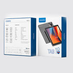 TAB 18 – 10.1-Inch HD Display | 8GB RAM + 128GB ROM | Android 15 | Octa-Core | 13MP + 8MP Camera | 8000mAh Battery | 4G LTE | Free Keyboard, Cover And Pen - Grey