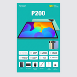 P200 11-Inch Android 13 Tablet | 12GB RAM + 512GB Storage | 10000mAh Battery | Dual SIM 4G LTE | Wireless Keyboard & Mouse Bundle | Slim Design for Study, Work & Entertainment – Green
