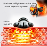 Smart Neck & Shoulder Massager | Wireless 4D Deep Tissue Electric Kneading Massager with Real Hand Simulation, 3-Speed Adjustment, Rechargeable U-Shaped Massager for Neck, Shoulders, Back & Muscle Pai