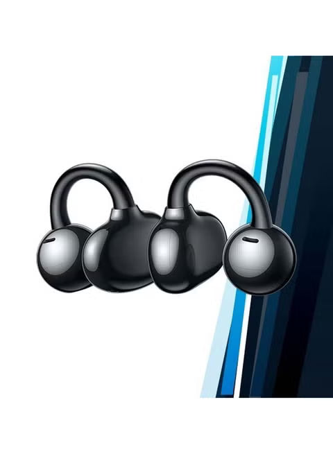 Oteeto OT16 Premium Clip Earbuds with C-Bridge Design, Gesture Control, Active Noise Cancellation, Dual Device Connection.