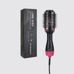One Step Hair Dryer And Styler Black/Pink