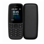 105 Mobile Phone Compatible Dual Sim (Black)