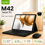 Modio M42 10.1" Tablet PC | 6GB RAM + 128GB ROM | Dual SIM | 4G LTE | Keyboard & Mouse