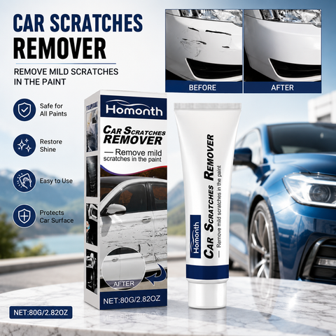 Homonth EE-0693 Car Scratch Remover Cream – Paint Scratch Repair & Polish Compound (20g)
