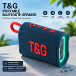 T&G-396 Music Audio Sound Box Wireless Bluetooth Mini Portable Outdoor Stereo Bass Waterproof Bt Speaker Go3