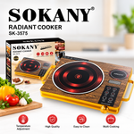 SOKANY SK-3575 Radiant Cooker 2200W – Touch Control Electric Cooktop , Portable Infrared Electric Cooker