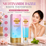 Oralhoe Nicotinamide Dazzle White Toothpaste – Teeth Whitening & Fresh Breath | 100g