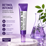 SOMEBY MI DC009 Retinol Intense Advanced Triple Action Eye Cream – Anti-Aging, Dark Circle & Fine Line Care | 30ml