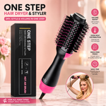 One Step Hot Air Brush – Hair Dryer & Styler | Dry, Straighten & Volumize