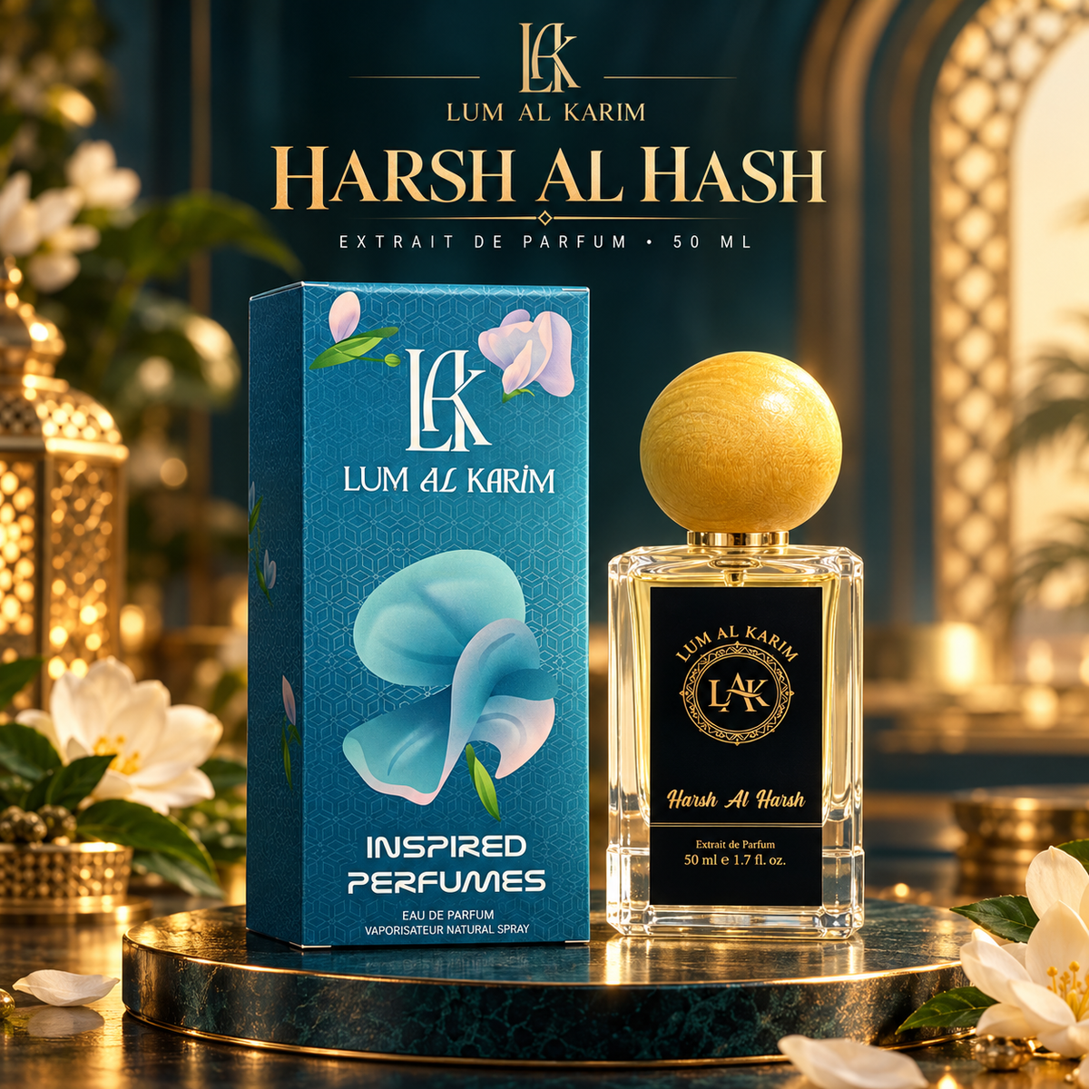 Lum Al Karim Harsh Al Harsh Perfume 50ml – Inspired by Harsh Lahab | 6 Hours Lasting