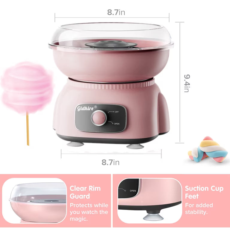 SOKANY SK-07071 Cotton Candy Maker – 500W Mini Home Candy Floss Machine Electric Appliance Cotton Candy Maker for Children