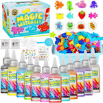 Magic Water Toy Elf Kit,Aqua Fairy Water Gel Kit 12 Magic Gels &12 Molds Make Your Own Water Pets,Toys for Birthday Gifts Party Favors,DIY STEM Craft Kits Kids Toys Age 3+