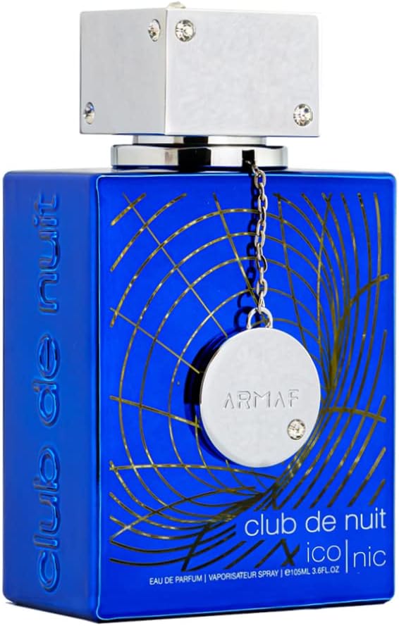 Armaf Club De Nuit Iconic Eau De Parfum For Man 105ML Blue, Perfumes For Men, Fragrance For Him