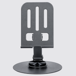 Mobile Phone Stand, 360 Degree Rotating Table Phone Stand, Adjustable Carbon Steel Tablet Stand for 5.9-16.9 Inch Tablet