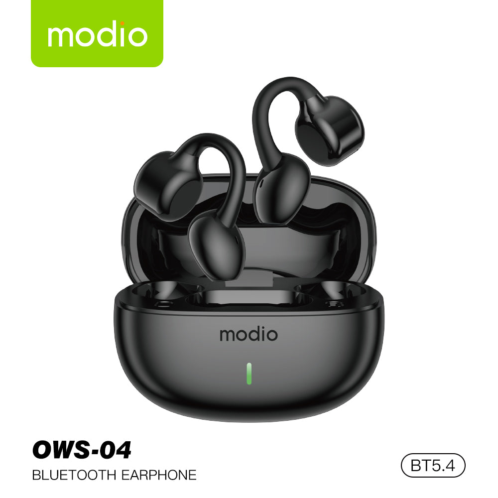 Combo Offer MODIO MC77 Smart Watch Ultra + MODIO OWS-04 Wireless Ear Clip Earbuds Combo | Bluetooth Calling, HD Display & Open-Ear Audio