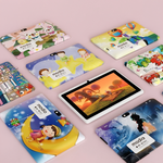 Modio M1 Kids Tablet 7" HD, Dual Camera, 128GB, 5G WiFi, 3000mAh Battery, Printed