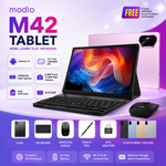 Modio M42 10.1" Tablet PC | 6GB RAM + 128GB ROM | Dual SIM | 4G LTE | Keyboard & Mouse