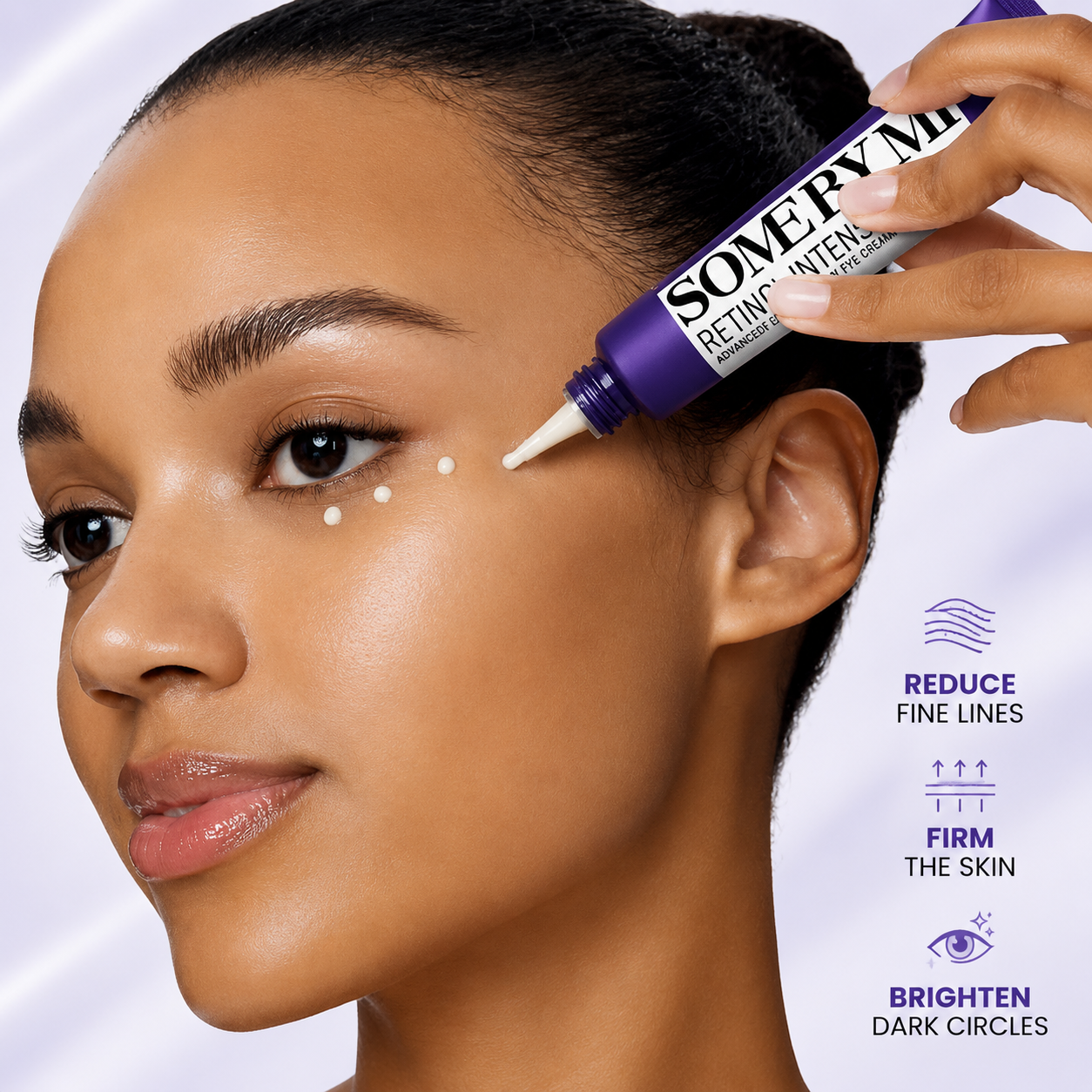 SOMEBY MI DC009 Retinol Intense Advanced Triple Action Eye Cream – Anti-Aging, Dark Circle & Fine Line Care | 30ml