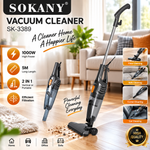 SOKANY SK-3389 3200W High-Power Vacuum Cleaner With 2.5L Dust Bucket And Cyclone Filtration