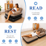 Inflatable Sofa 85002 Lounge Chair with Armrests – Portable Air Sofa for Indoor & Outdoor Use