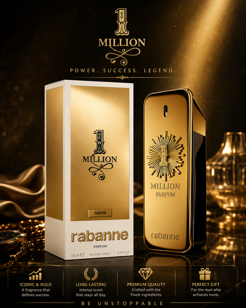 Paco rabanne 1 Million Parfum Parfum Spray 3.4 oz for Men