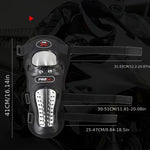 Pro Action Motocross Knee Guard Motorcycle Knee Protection Racing Guard Safety Gears Racing Brace Durable