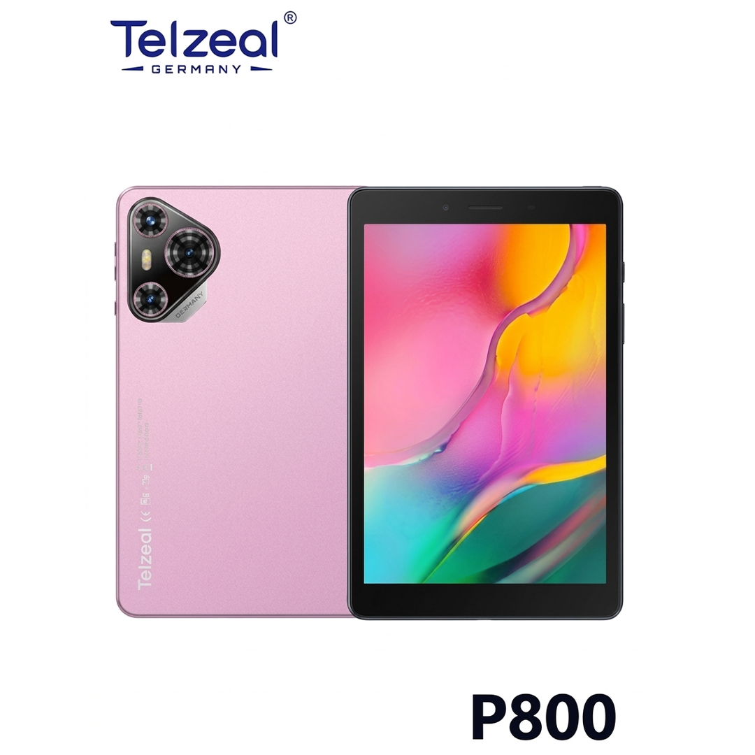 P800 Tablet 8 Inch Android 12 with Dual SIM, 6GB RAM, 256GB ROM, 5G WiFi, 5000mAh Battery, HD Display, and Wireless Keyboard â€“ Green