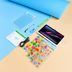 Modio M1 Kids Tablet 7" HD, Dual Camera, 128GB, 5G WiFi, 3000mAh Battery, Printed
