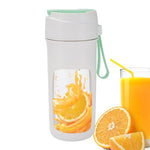 HP-890 Portable 500ML USB Rechargeable Juicing Cup | Personal Smoothie Blender | Leakproof Travel Juice Bottle
