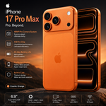 Apple iPhone 17 Pro Max 256 GB (e-Sim only) Orange 5G With FaceTime - International Version