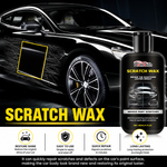 Homonth HME04 Car Scratch Repair Wax 120ml – Paint Scratch Remover & Polish Kit with Sponge & Microfiber Cloth | Restore Gloss & Shine