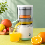Portable Electric Citrus Juicer – USB Rechargeable Automatic Orange & Lemon Juice Maker