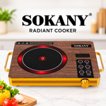 SOKANY SK-3575 Radiant Cooker 2200W – Touch Control Electric Cooktop , Portable Infrared Electric Cooker
