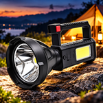 Solar Torch Light TY-8932T – Multifunctional Rechargeable LED Camping & Emergency Light