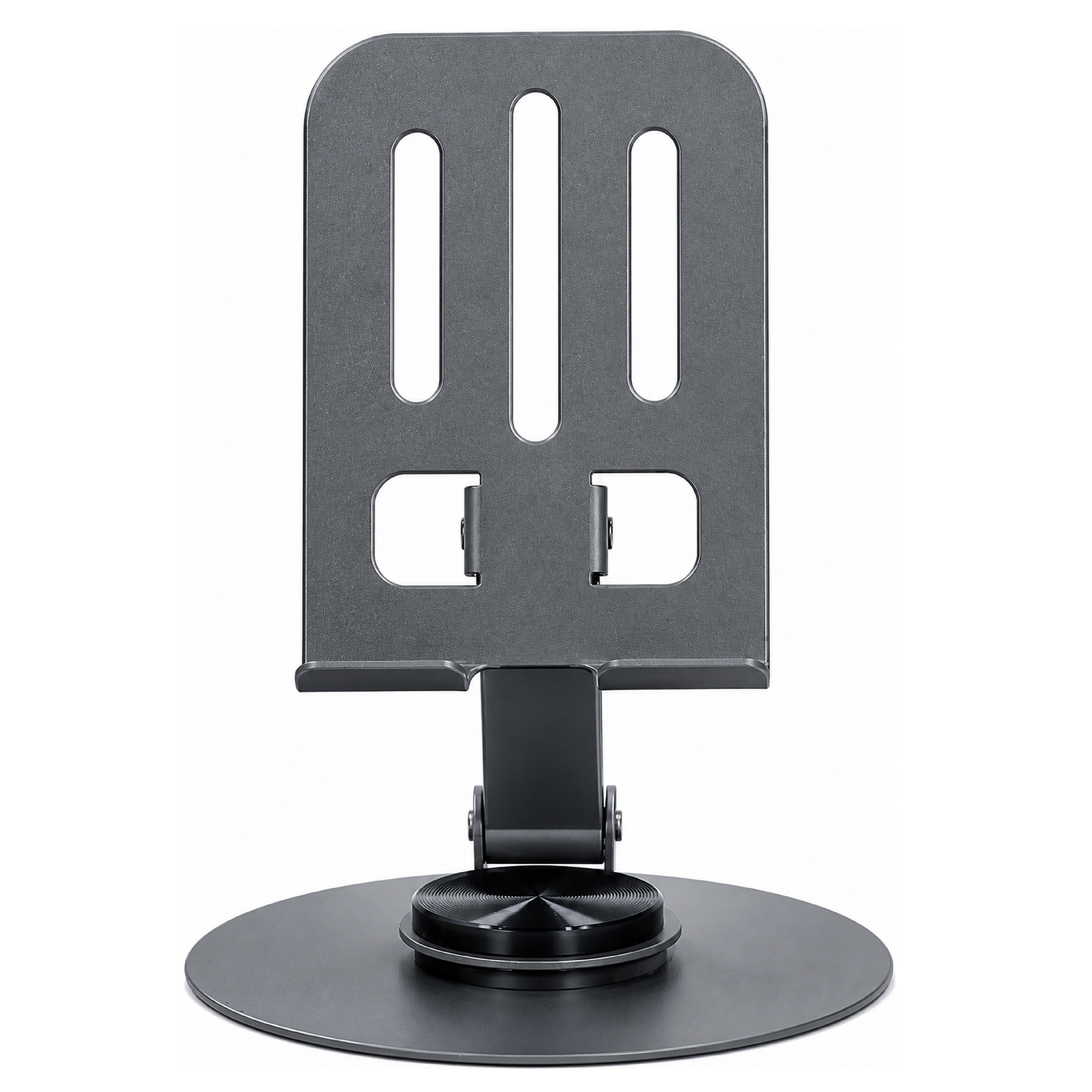 Mobile Phone Stand, 360 Degree Rotating Table Phone Stand, Adjustable Carbon Steel Tablet Stand for 5.9-16.9 Inch Tablet