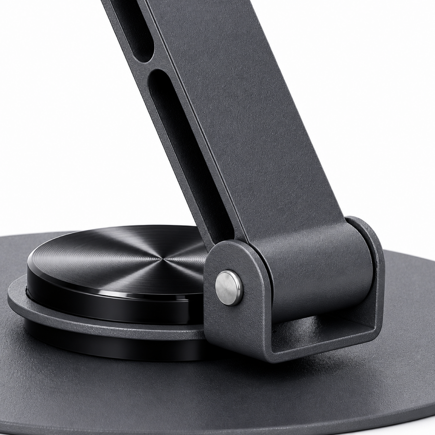 Mobile Phone Stand, 360 Degree Rotating Table Phone Stand, Adjustable Carbon Steel Tablet Stand for 5.9-16.9 Inch Tablet