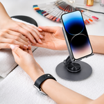 Mobile Phone Stand, 360 Degree Rotating Table Phone Stand, Adjustable Carbon Steel Tablet Stand for 5.9-16.9 Inch Tablet