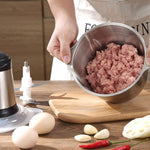 FD -322S | 3L Stainless Steel Electric Meat Grinder & Food Chopper – 400W Multifunction Kitchen Food Processor
