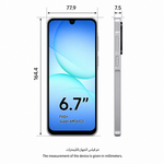 Samsung Galaxy A17 LTE, Android Smartphone, 256GB Storage, 8GB RAM, Gray, 6x OS Upgrades, Large Display, 50MP OIS Camera (GCC Version)