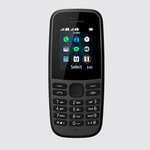 105 Mobile Phone Compatible Dual Sim (Black)