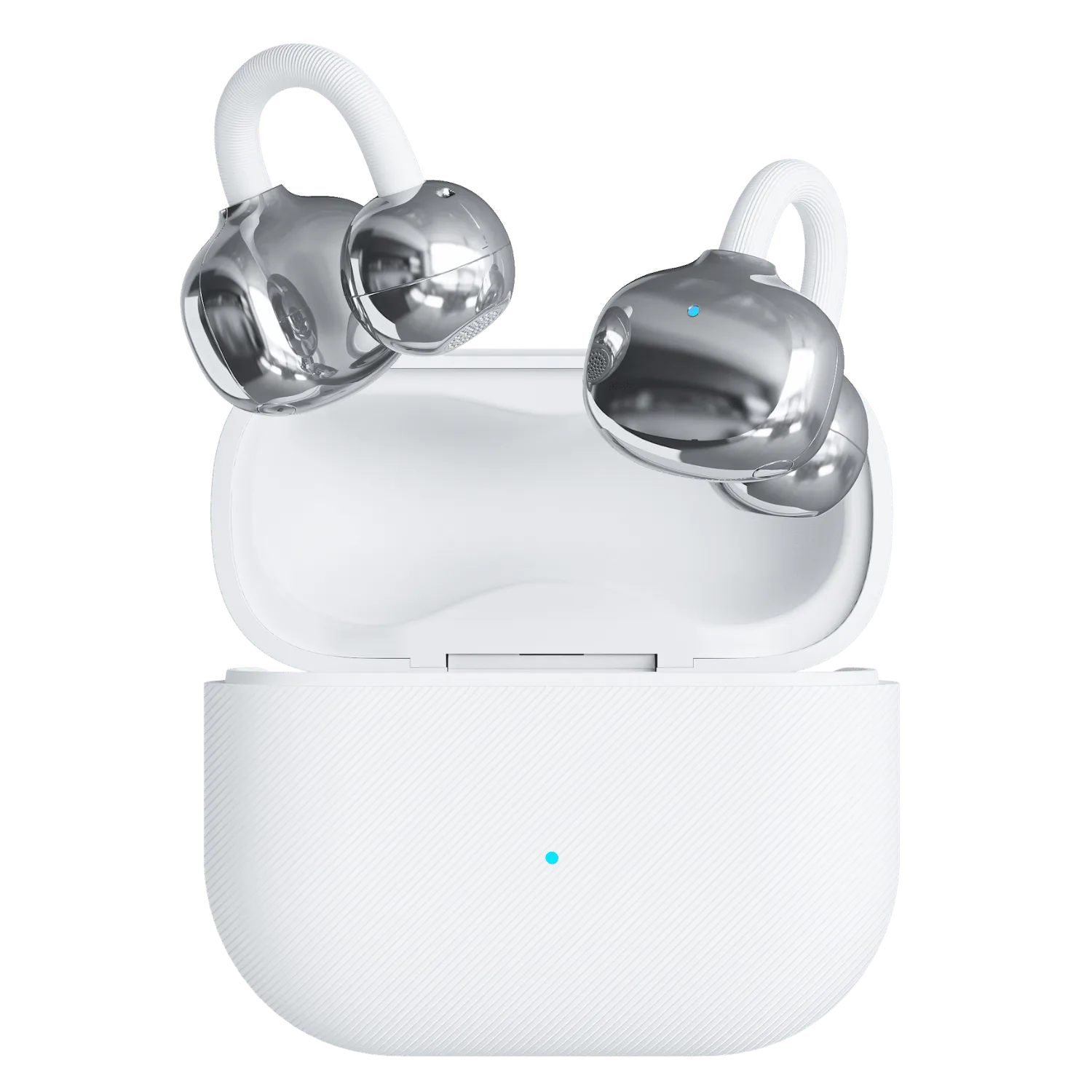 G-Tab CLIP4 Open-Ear Clip-On Earbuds, C-bridge design, Lightweight, 20H Battery, Fast Charge, ENC Noise Cancellation Touch control & AI Translation, iOS & Android