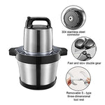 King Style 8L TDL-G02 Commercial Electric Food Chopper | 100% Copper Motor | Stainless Steel Bowl | 8L Large Capacity