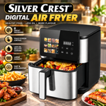 Slivers Criest Air Fryer 12.5 Liter Large Capacity – LED Control Panel Multi-Function Hot Air Fryer