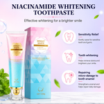 Oralhoe Nicotinamide Dazzle White Toothpaste – Teeth Whitening & Fresh Breath | 100g