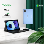 Modio M36 Tablet With 10.1 Inch Screen Dual SIM Gold, 12GB RAM 512GB 5G - Middle East Version With Gifts