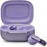 JBL Live Beam 3 True wireless noise-cancelling earbuds with stick-closed design and Smart Charging Case, Purple