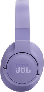 JBL Tune 720BT Wireless Over-Ear Headphones, Pure Bass Sound, Bluetooth 5.3, Hands-Free Call, Multi-Point Connection, Foldable - Purple
