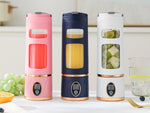 HS-870  Portable Fruit Juicer 450ml Capacity 3 Gears USB Rechargeable Blender Ice